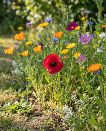 Friendly Mix 25 m² dækning 20 sorter – frø til enårige blomster fra SeedsChoice