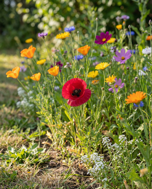Friendly Mix 25 m² dækning 20 sorter – frø til enårige blomster fra SeedsChoice