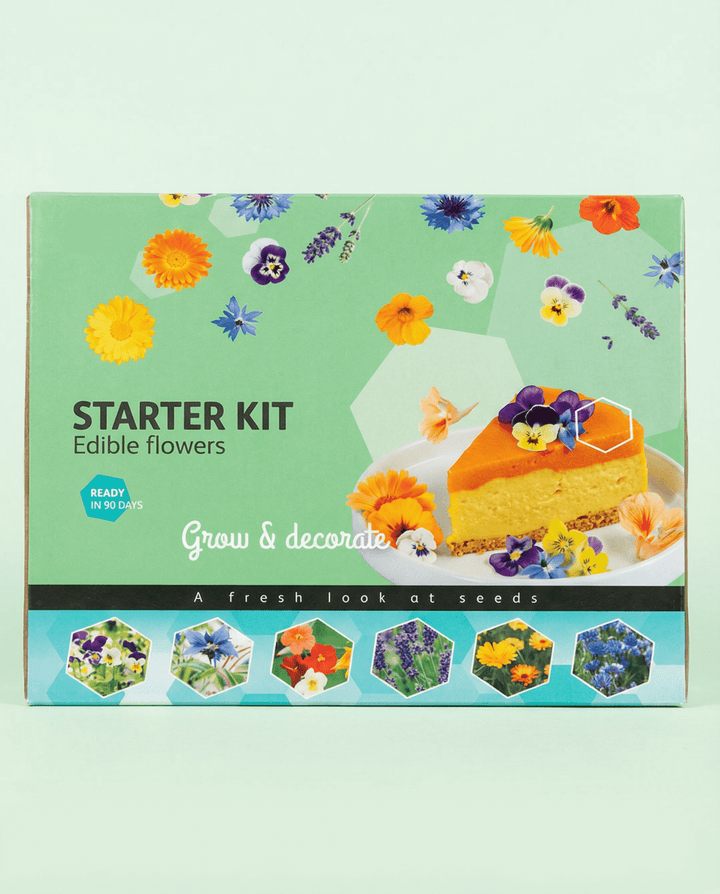Edible Starter Set frø (Borago officinalis) – dyrkningssæt