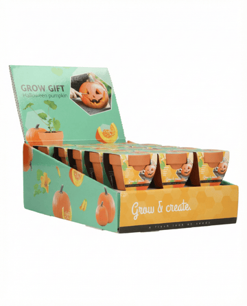 Halloween-græskarfrø – dyrkningssæt fra SeedsChoice