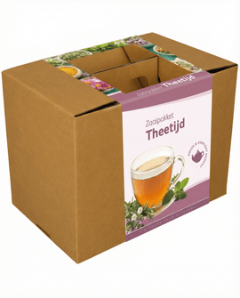 Te-urtfrø-kit med tesigte gavesæt
