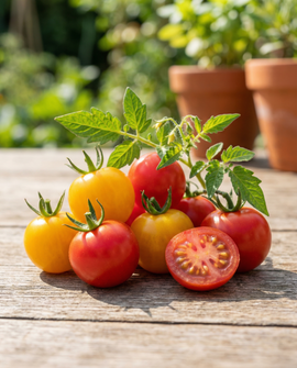 Sweet Cherry Tomato Seeds Solanum Lycopersicum Mini Greenhouse Kit