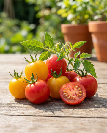 Sød kirsebærtomat mini-drivhus frø (Solanum lycopersicum) – dyrkningssæt