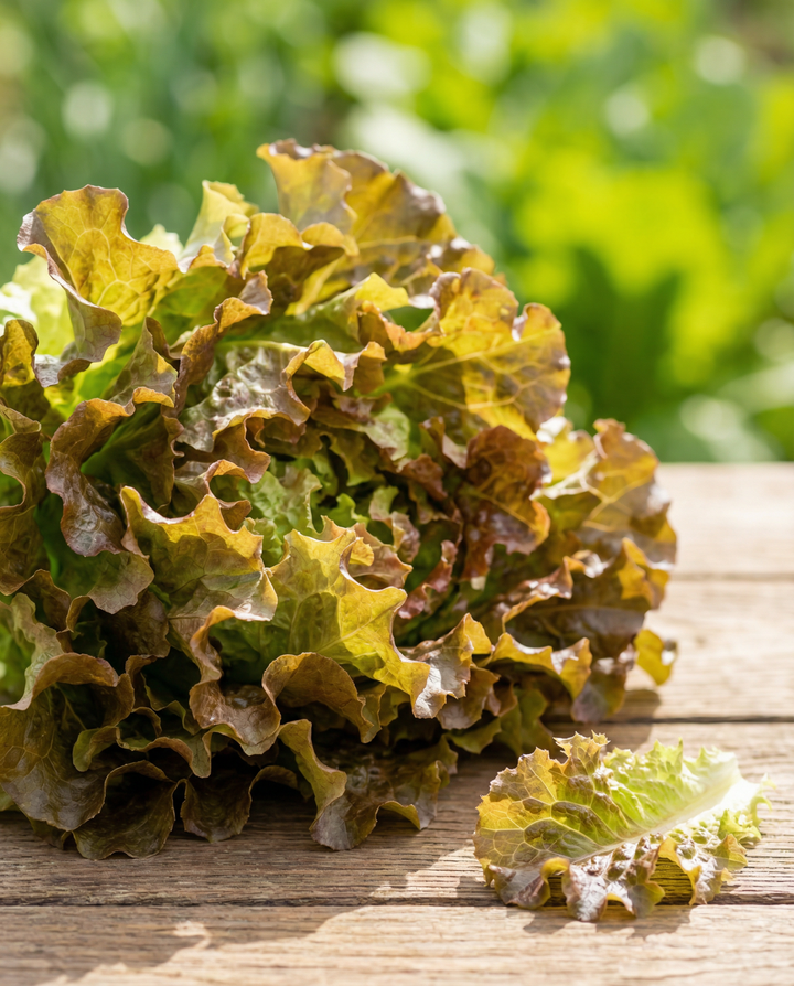 Bladlettuce frøbånd frø (Lactuca sativa) – ettårigt frøbånd