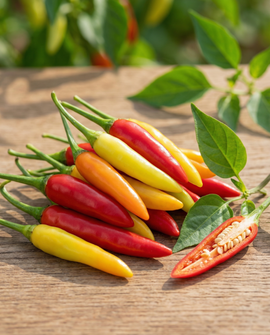 Rawit Pepper Mix frø Capsicum Frutescens enårig blanding