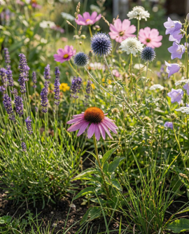 Bee And Butterfly Flower Seeds Mix 6 Variety Collection Pack