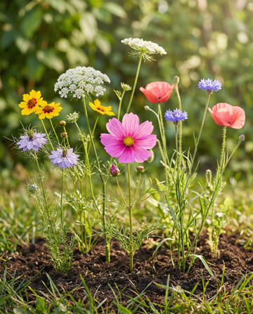 Duftende blanding til 15 m2 – etårige blomsterfrø fra SeedsChoice
