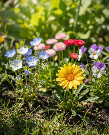 For Bees Mix Low Growing 25m2 Coverage – frø til enårige blomster fra SeedsChoice