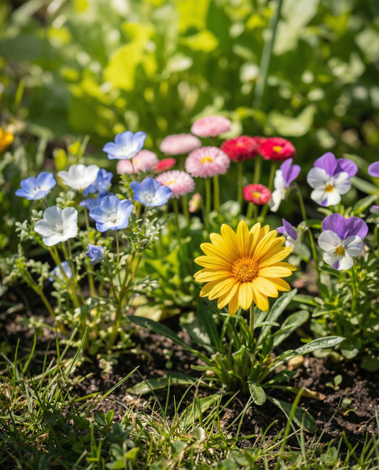 For Bees Mix Low Growing 25m2 Coverage – frø til enårige blomster fra SeedsChoice