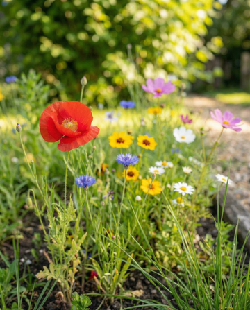 Roadside Wildflower Mix 25m² dækning – enårige blomsterfrø fra SeedsChoice
