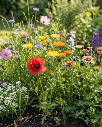 Sommerblanding 25m² Coverage Mix – enårige blomsterfrø fra SeedsChoice