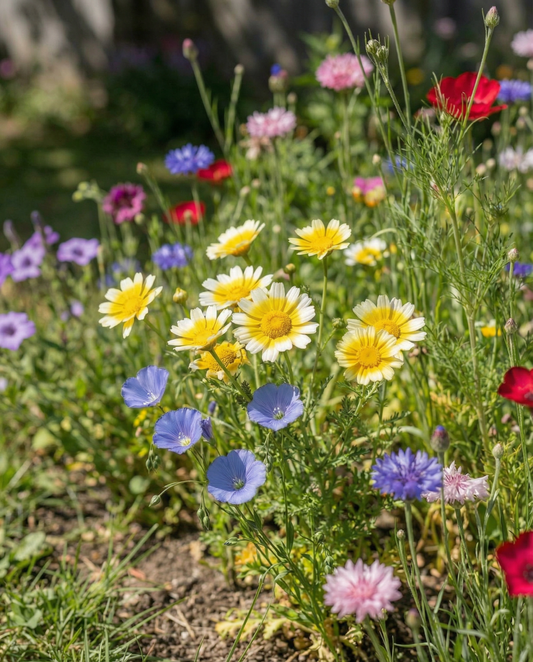 Native Wildflower Mix Blend, dækker 25m2 – etårige blomsterfrø fra SeedsChoice