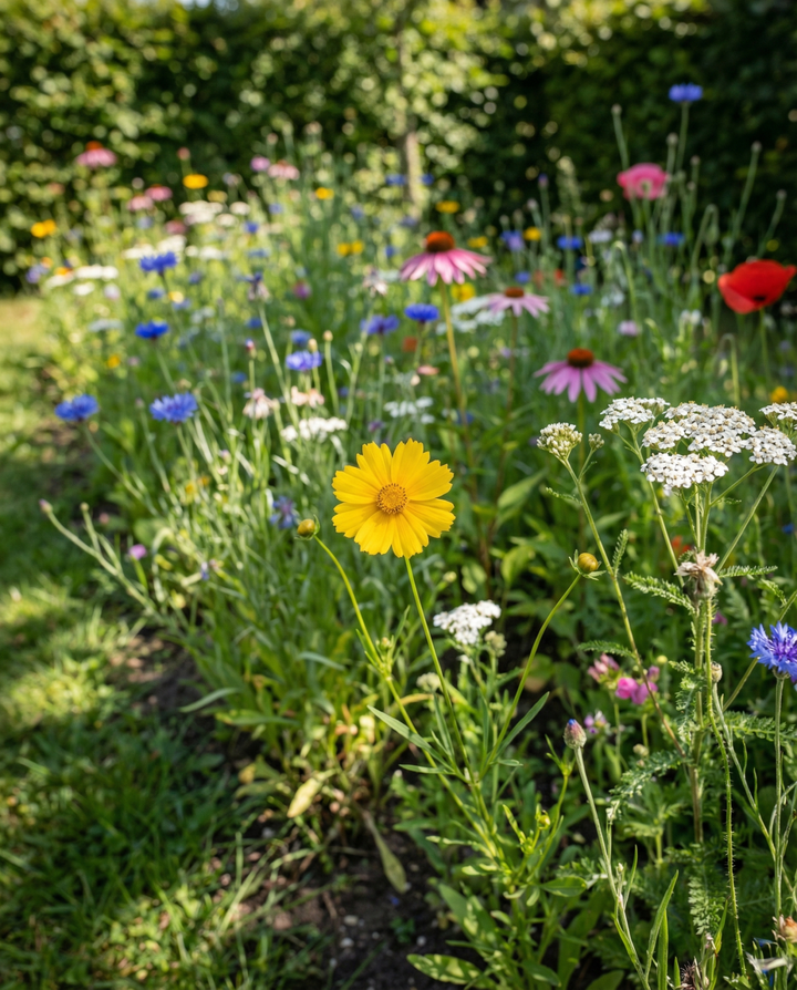 Frø til Native Wildflower Mix Meadow Blend – etårig blomst