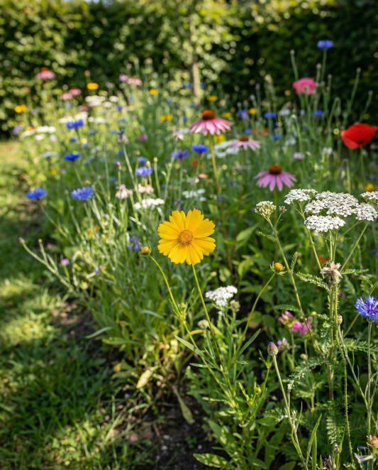 Native Wildflower Mix Meadow Blend – etårige blomsterfrø fra SeedsChoice