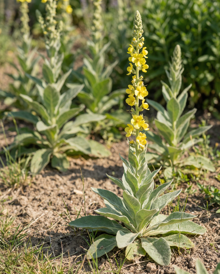 Great Mullein seeds (Verbascum thapsus) – biennial flower