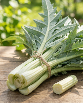 Cardyfro Cynara Cardunculus Flerårig Blanc Améliore Sort