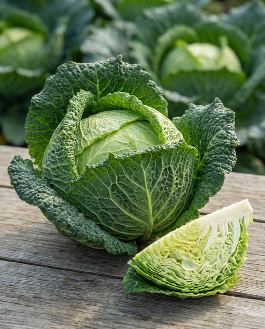 Savojkål Vertus 3 (Brassica oleracea) – etårige grøntsagsfrø fra SeedsChoice