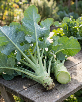 Foderkålfrø Tronchuda Brassica oleracea toårig