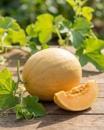 Melon Bari F1 (Cucumis melo) – etårige grøntsagsfrø fra SeedsChoice
