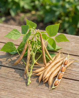 Buskbønner Brown Dutch frø Phaseolus vulgaris etårig 25g