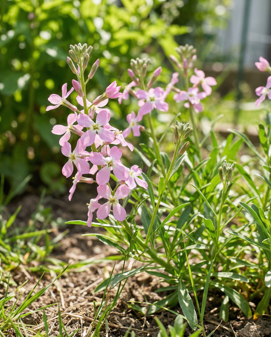 Natsommerviol lyserød (Matthiola longipetala) – enårige blomsterfrø fra SeedsChoice