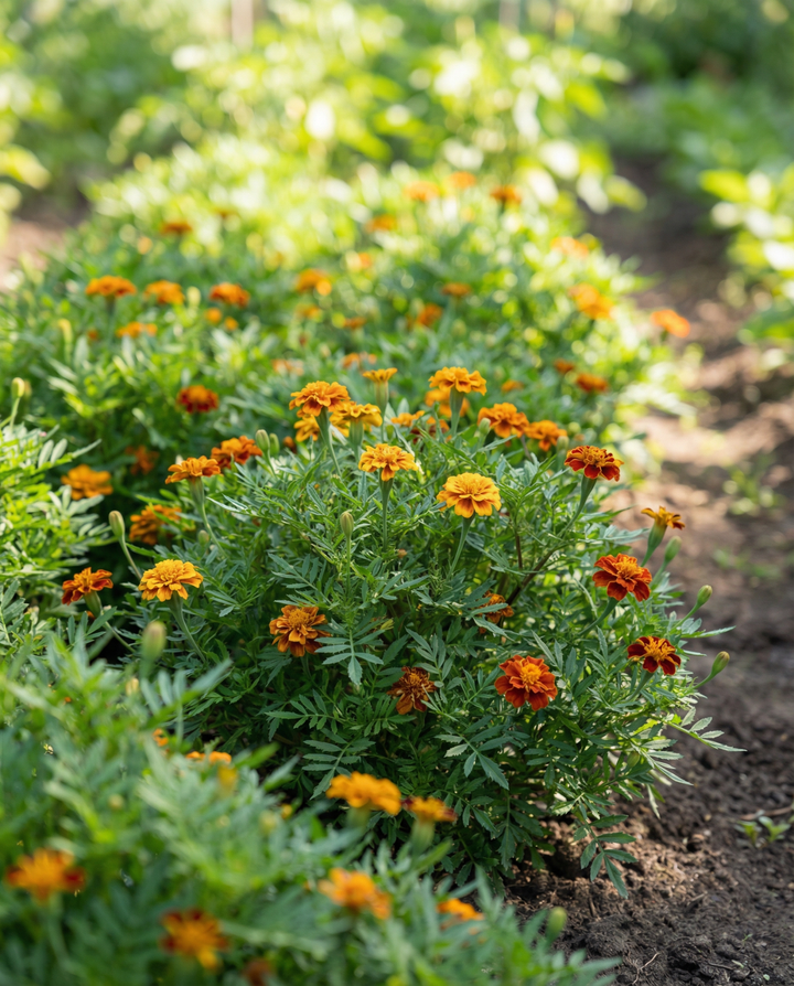 French Marigold Green Manure Bonita 50g seeds (Tagetes patula) – annual green manure