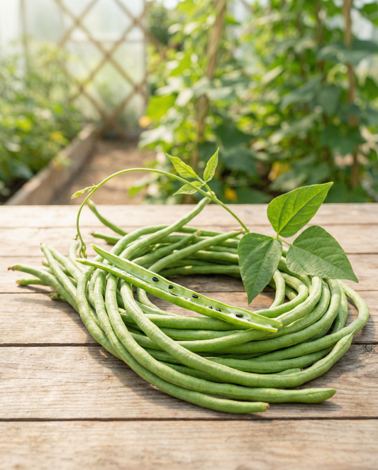 Long Yard Bean Blackseeded (Vigna sesquipedalis) – enårigt grøntsagssfrø fra SeedsChoice